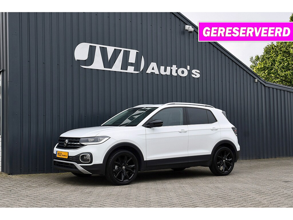 Volkswagen T-Cross 1.0 TSi AUT/DSG Sport 03-2022 | BTW | Black-Pack | 1/2Leder | Full-LED | PrG