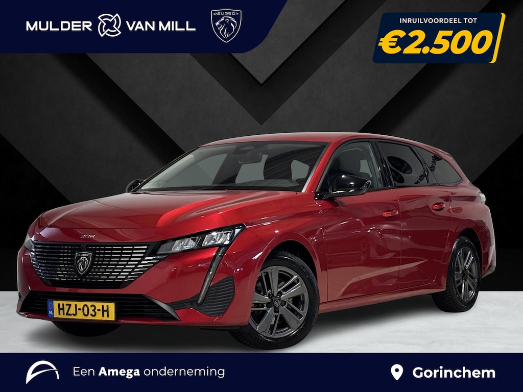 Peugeot 308 SW Allure Pack 1.2 Turbo 130pk | NAVI | 360° CAMERA | AGR-STOEL | STOELVERW. | DODEHOEKBEW. | LM-VELGEN | DRAADLOZE TELEFOONLADER | KEYLESS ENTRY