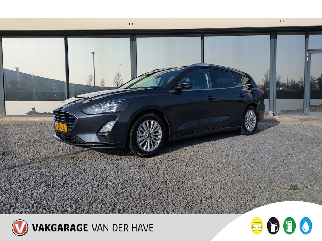 Ford Focus Wagon 1.0 EcoBoost Hybrid Titanium X Business | 1e eigenaar | Camera | Navi | Carplay | Cruise Ctrl | Lane Assist | PDC