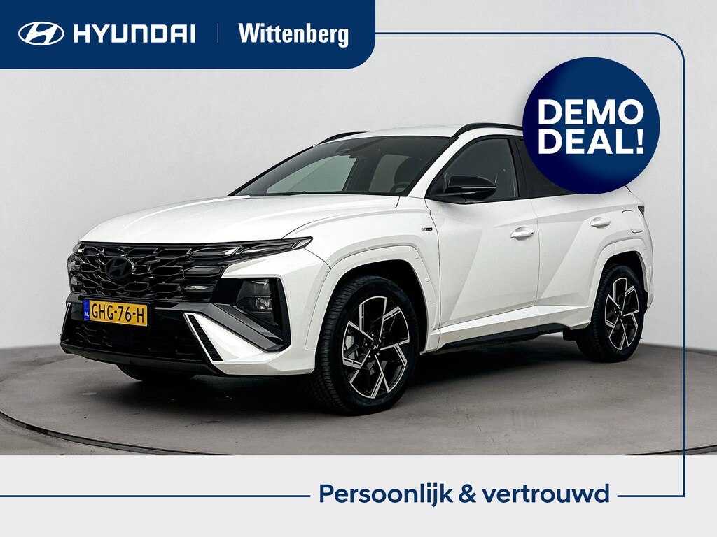 Hyundai Tucson 1.6 T-GDI PHEV N LINE EDITION | NIEUW MODEL | AFNEEMBARE TREKHAAK | NIEUW MODEL | STOEL & STUURVERWARMING | CAMERA | 19" LM VELGEN | ADAPTIVE CRUISE | CLIMA | FABRIEKSGARANTIE GELDIG T/M 9-2029! |