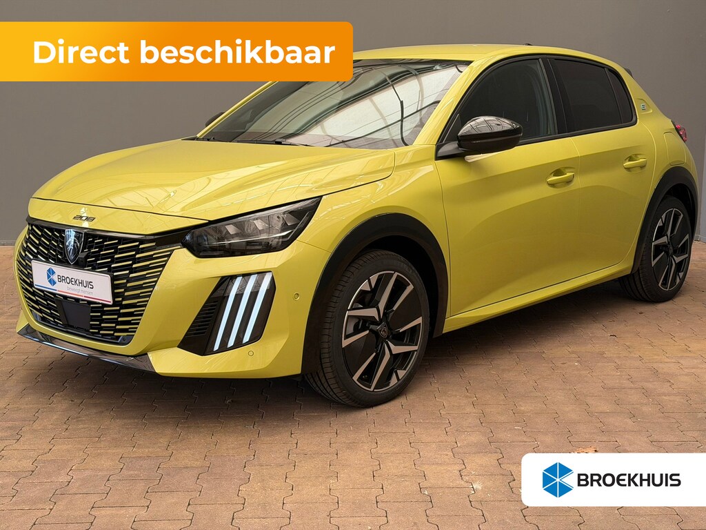 Peugeot e-208 GT | Adaptieve cruise control met Stop&Go functie | Elektrische parkeerrem | Elektrische parkeerrem