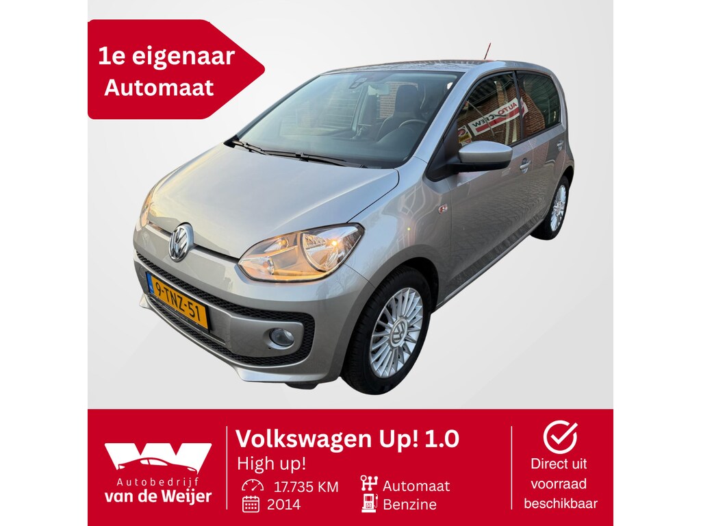 Volkswagen Up! 1.0 high up! NL-Auto 1e Eigenaar NAP-OK 17.000km!!