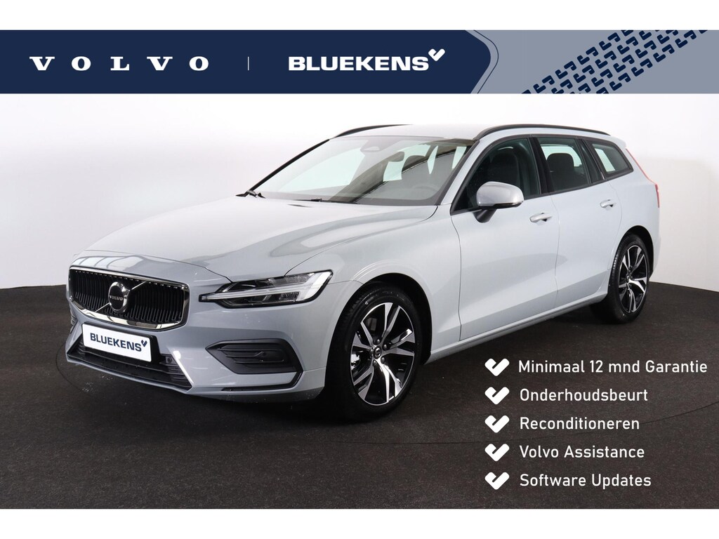 Volvo V60 B4 Essential Edition - Intellisafe Assist/Surround - LED-koplampen - Google Infotainment - Parkeersensoren v/a - Parkeercamera achter - Verwarmbare voorstoelen/achterbank - Verwarmbaar stuurwiel - 18' velgen