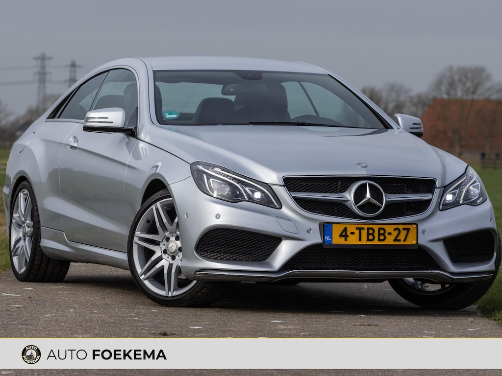 Mercedes-Benz E-klasse Coupé 200 Ambition AMG LED 19" Schakelflippers