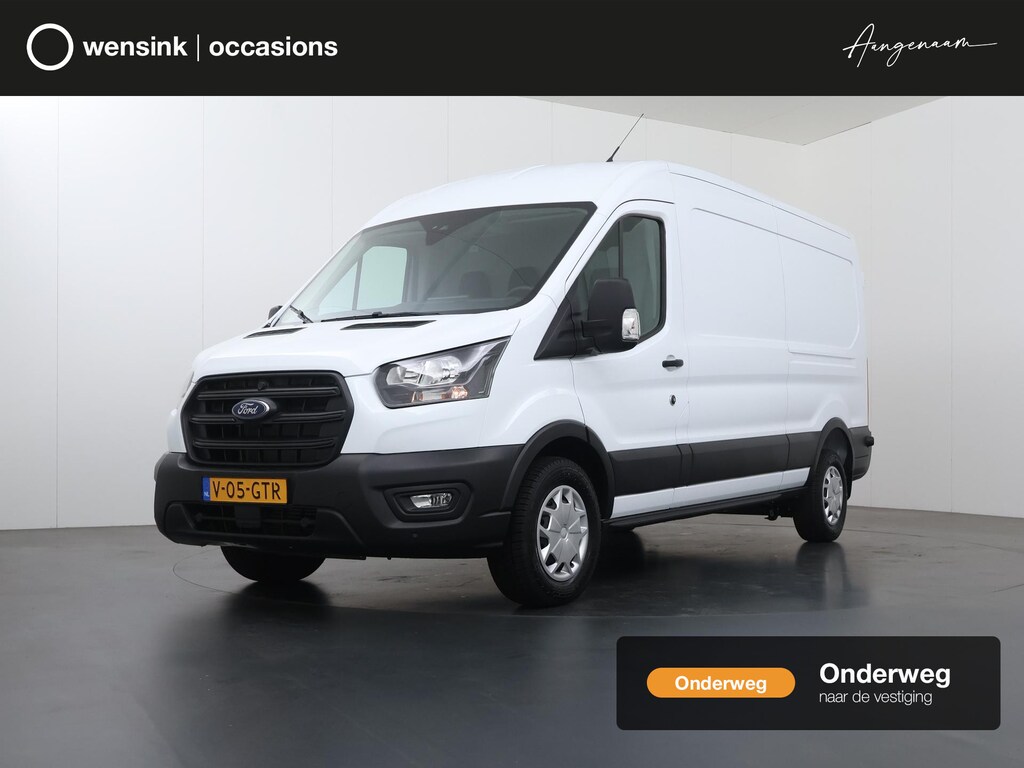Ford Transit 350 | 2.0 TDCI | L3 H2 | TREND | TREKHAAK 2500 KG AHW | CLIMATE CONTROL | NAVIGATIE | PARKEERSENSOREN V+A | CRUISE CONTROL | BIJRIJDERSBANK | LAADRUIMTE PAKKET | APPLE CARPLAY / ANDROID AUTO | STOEVERWARMING | VOORRUITVERWARMING