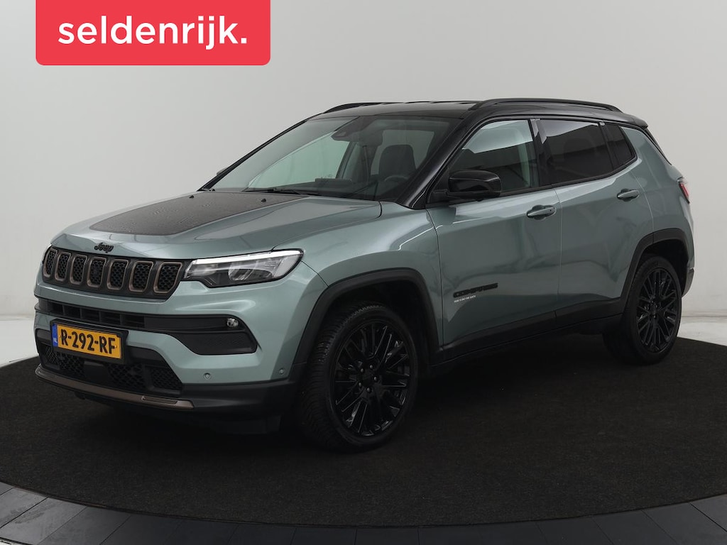 Jeep Compass 1.5T e-Hybrid Limited | 360 Camera | SOH 87% | Adaptive cruise | Alpine Sound | Half leder | Carplay | Navigatie | Keyless | Dodehoek detectie | Full LED | Climate control | Bluetooth