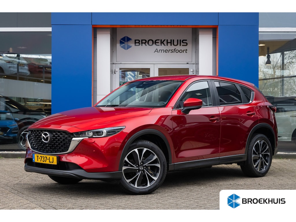 Mazda CX-5 2.0 e-SkyActiv-G M Hybrid 165 Advantage | Trekgewicht 2000kg. | Head Up | Stoel & Stuur Verwarming | Apple Carplay/Android Auto | Apple Carplay/Android Auto|telefoonintegratie premium | Head-up display | Lichtmetalen velgen 19"
