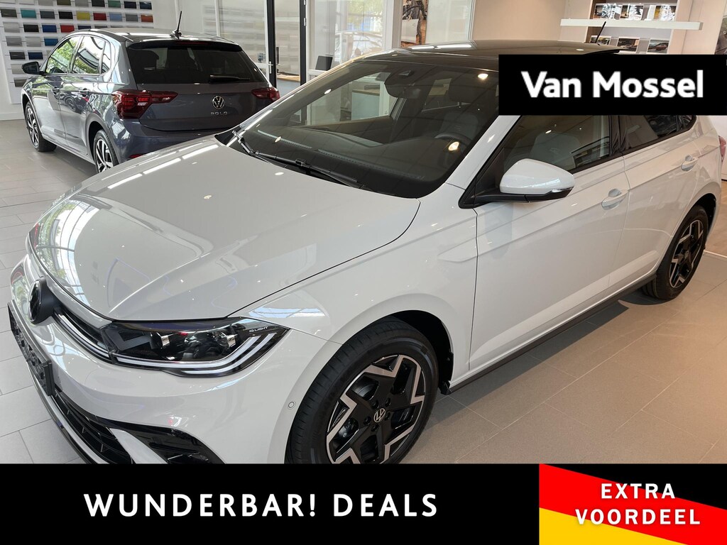 Volkswagen Polo 1.0 TSI R-Line Edition Panoramadak | Stoelverwarming | Adaptive Cruise Control | Carplay | Getint Glas | Climate Control | Parkeersensoren V+A |