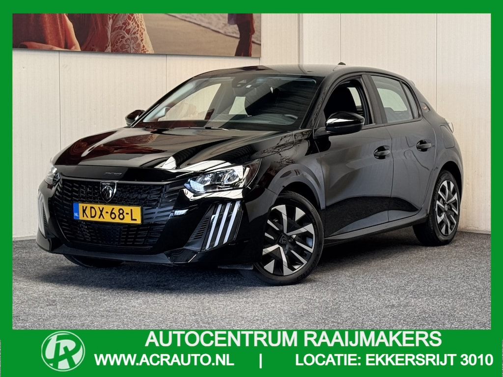 Peugeot 208 1.2 STYLE 100PK MODEL 2025 NAVIGATIE CRUISE CONTROL APPLE CARPLAY/ANDROID AIRCO BLUETOOTH TELEFOON RIJSTROOKSENSOREN PDC ZEER MOOI !!