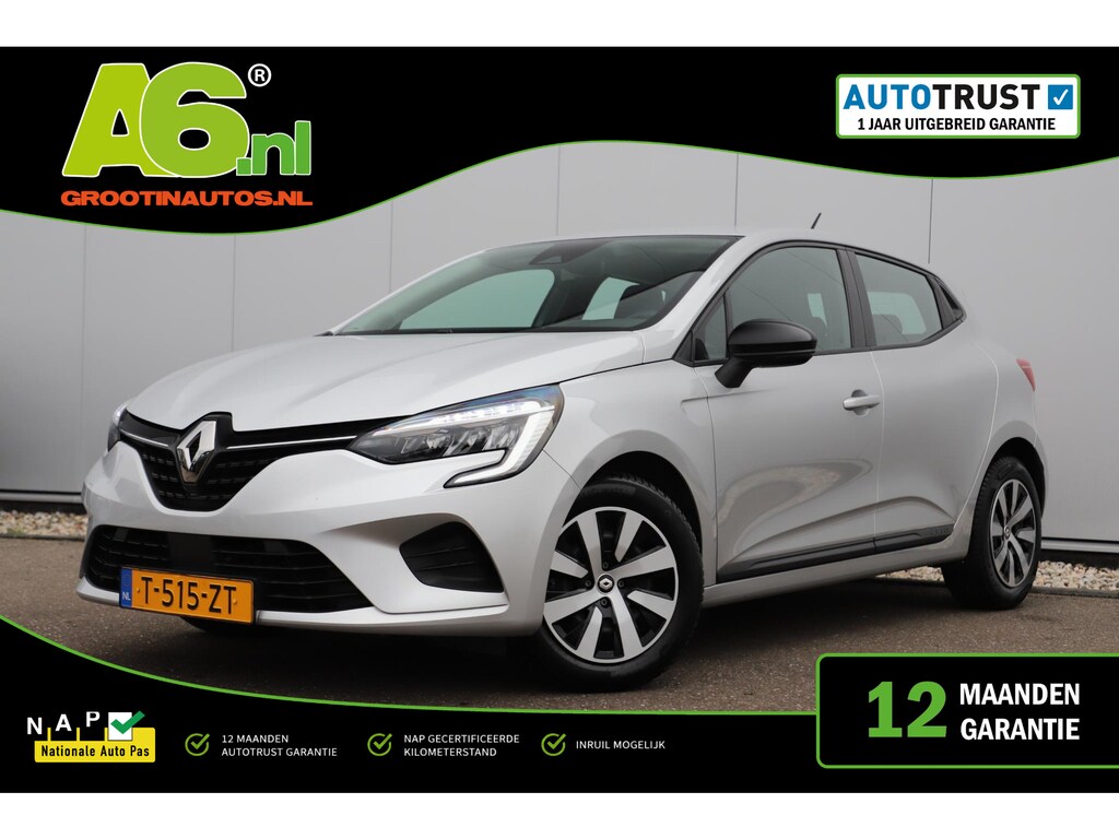 Renault Clio 1.0 TCe 90 Equilibre Navigatie Airco Cruise Control Carplay Android Rijstrooksensor Parkeersensor