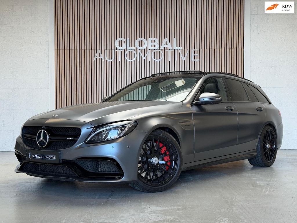 Mercedes-Benz C-klasse Estate AMG 63 S - 510 PK - PANORAMADAK - BURMESTER
