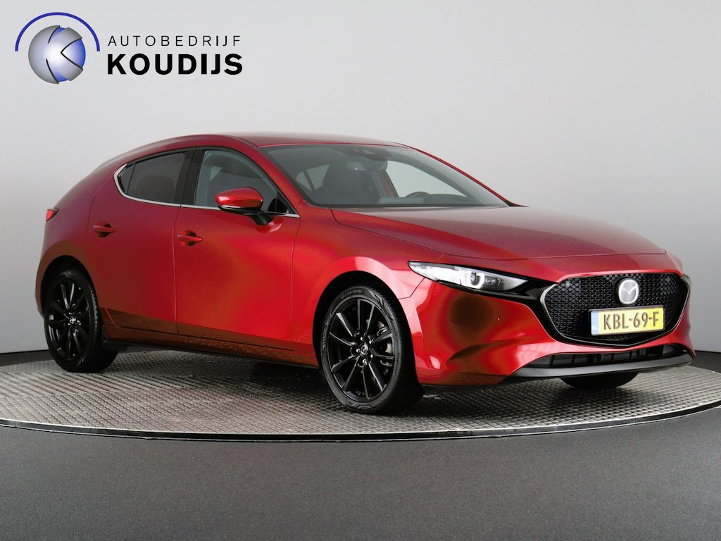 Mazda 3 187pk 2.0 e-SkyActiv-X M Hybrid 186 Comfort (Camera / Head Up / ACC / Navi / Stoel-Stuurverw. / 18'')