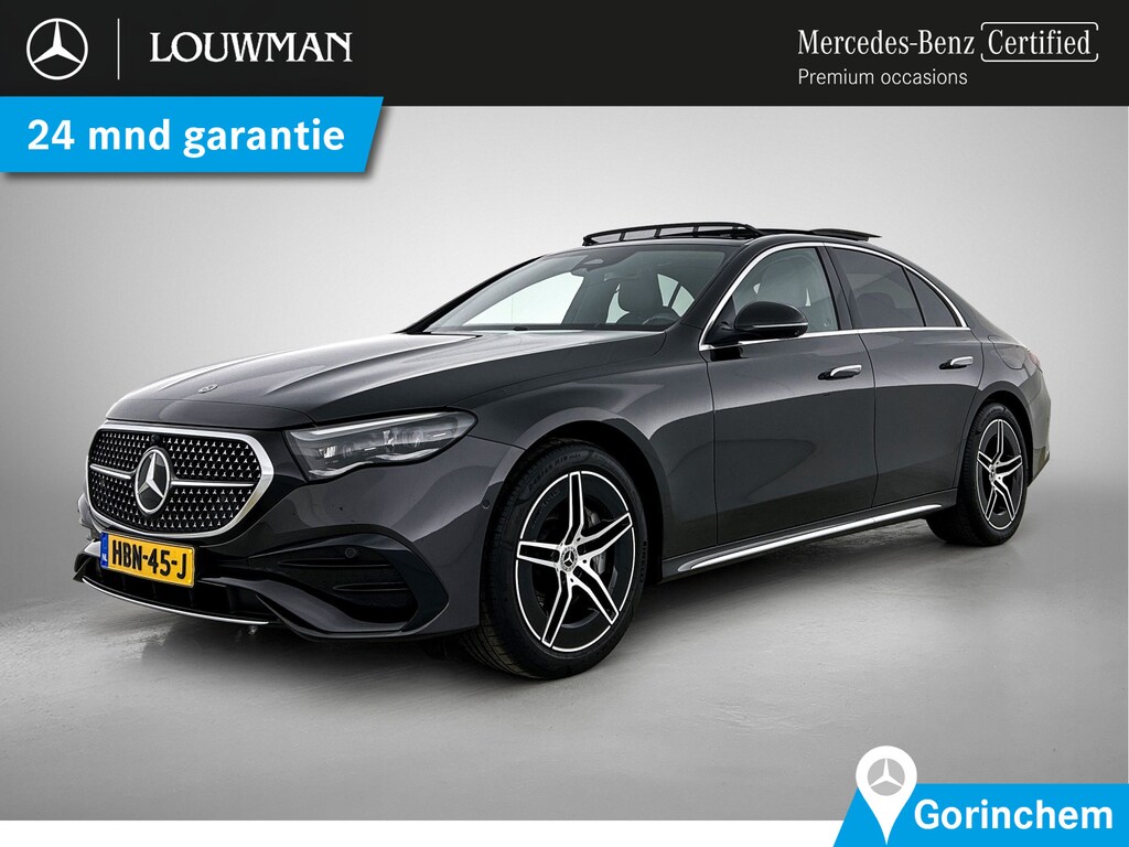Mercedes-Benz E-klasse 300 e AMG Plug-In Hybride AMG Line | Panorama Schuif-Kanteldak | Widescreen Dashboard | Burmester® 4D surround sound system | Digil Licht. Inclusief 24 maanden Mercedes-Benz Certified garantie voor Europa.