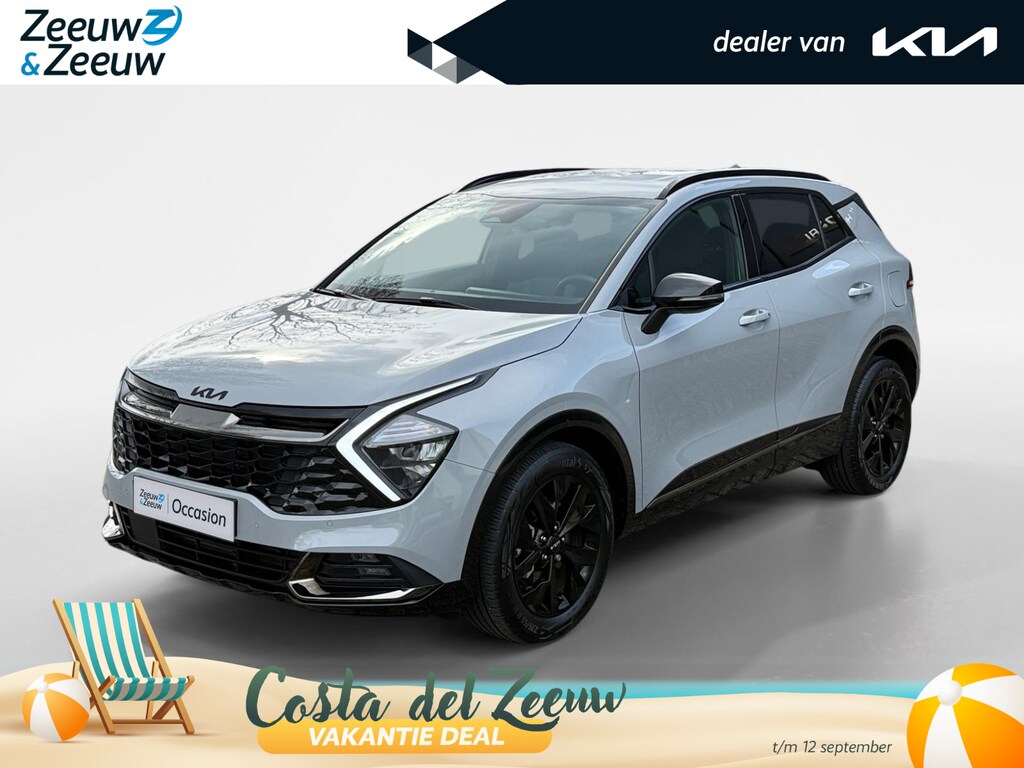 Kia Sportage 1.6 T-GDi Hybrid Dark Edition | Camera | Stuurverwarming | Stoelverwarming voor + achter | Apple Carplay / Android Auto | LMV | LED |