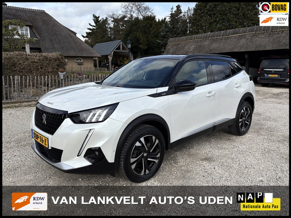 Peugeot 2008 1.2 131pk GT-Line Parelmoer, 3D Cockpit, Apple Carplay