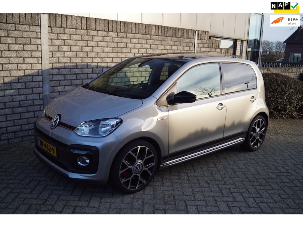 Volkswagen Up! 1.0 TSI GTI 5 Deurs 116PK Panodak Clima Stoeverw Cruise App Conect PDC LMV 17 Inch ENZ NL Auto.