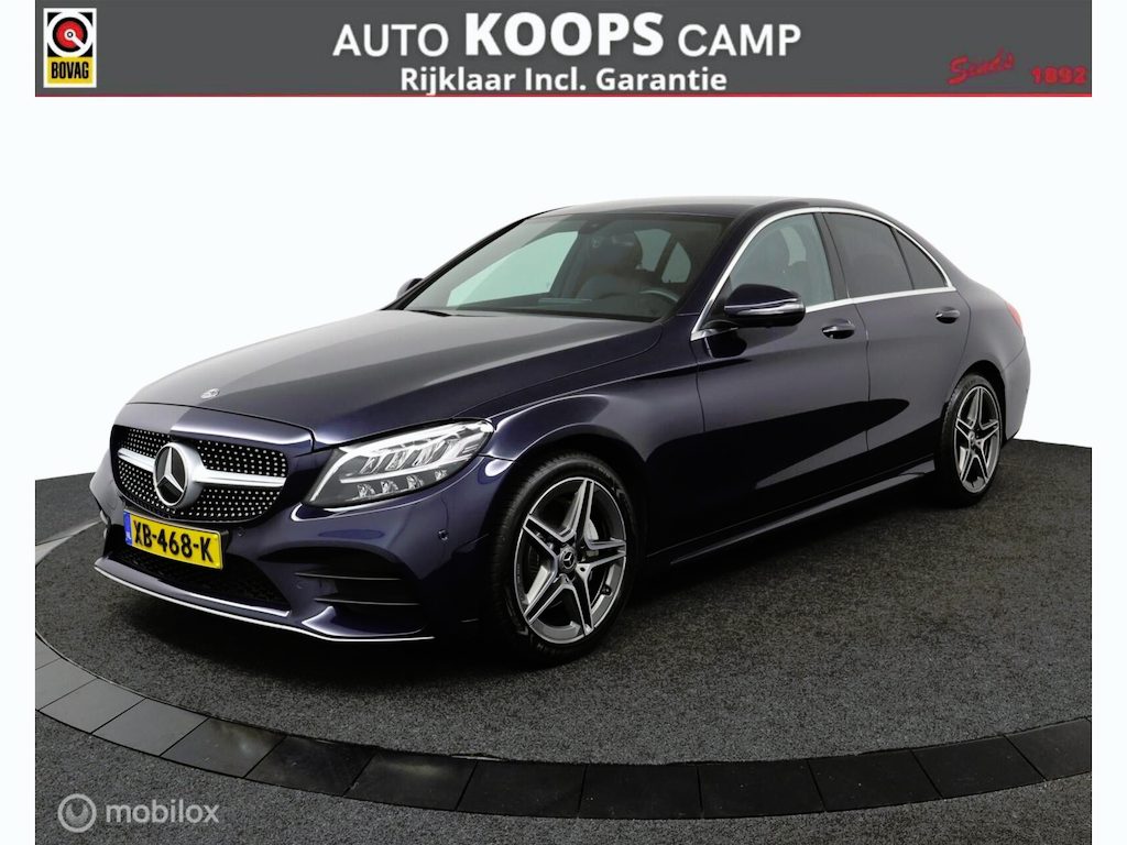 Mercedes-Benz C-klasse 180 Business Solution AMG-Line 157 PK | Facelift model | Automaat | Digitale tellers | 360 camera | DEALER-STAAT |