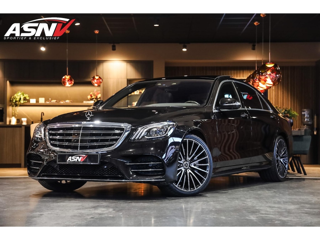 Mercedes-Benz S-klasse 560 4Matic Lang Premium Plus, 469 PK, AMG/In/Exterieur, Distronic/Plus, Chauffeur/Pakket, Rear/Entertaiment