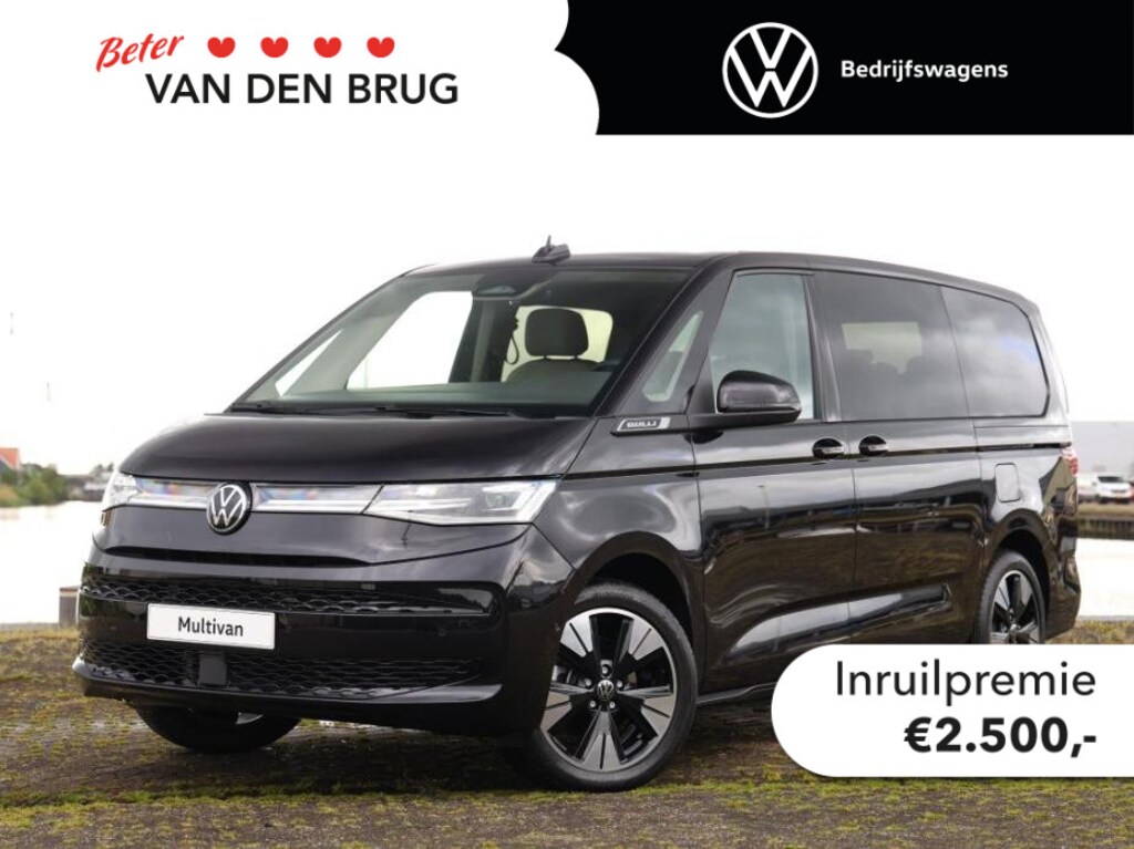 Volkswagen Multivan Bulli Edition L2 1.5 eHybrid EU6 180 kW (245pk) 31 Panorama dak | Elektrisch bedienbare schuifdeuren en achterklep | IQ Light | Wegklapb. Trekhaak | Navi | App Connect | ACC |