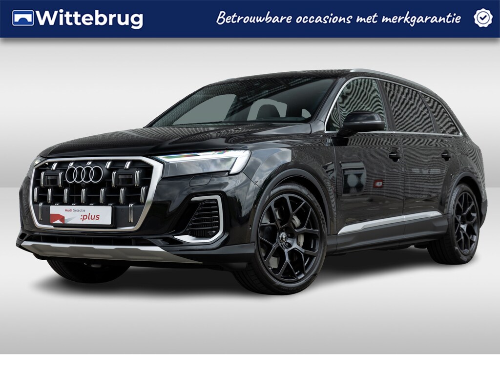 Audi Q7 55 TFSI e 394PK quattro Pro Line S | Panoramadak | vierwielbesturing | Trekhaak | B&O | Sportstoel | Head Up |