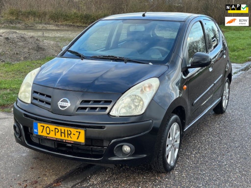 Nissan Pixo 1.0 Acenta 5-Drs Stuurbekrachtiging Audio-CD /MP3 Elect. pakket LMV 14" ABS Colorpakket Dealeronderhoud Apk 10/02/2027