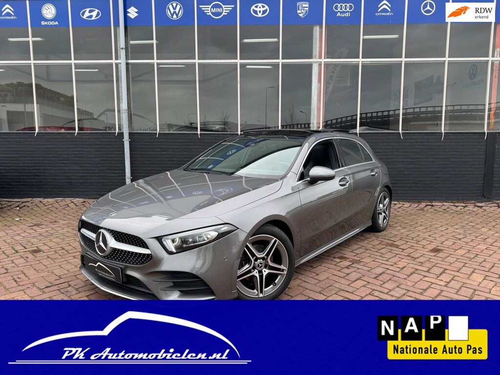 Mercedes-Benz A-klasse 180 Business Solution AMG **PANODAK+STOELVERW+LED**