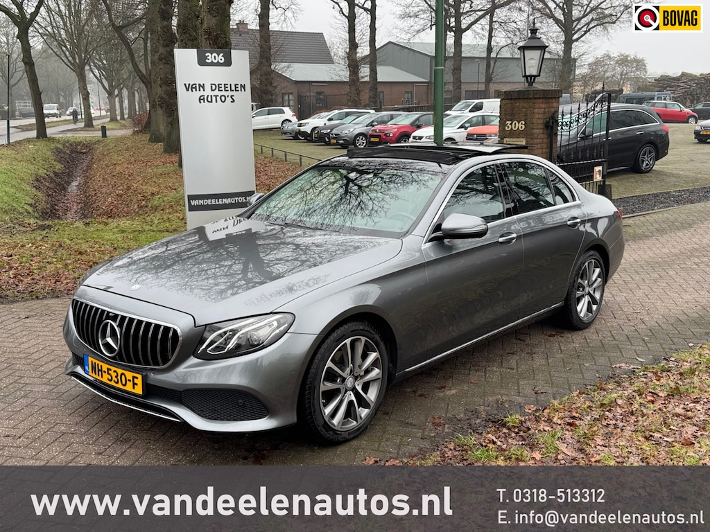 Mercedes-Benz E-klasse 220 d HUD/Panoramadak