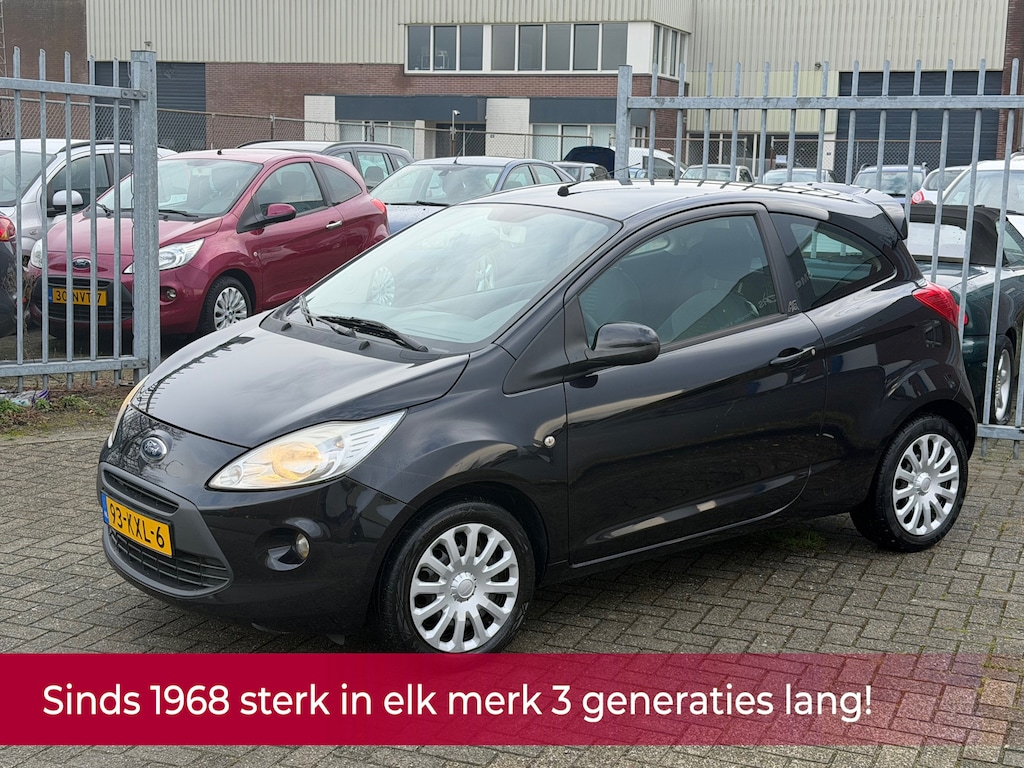 Ford Ka 1.2 Titanium X! NL AUTO NAP! Airco l 2e eigenaar l Spoiler pakket l Elek pakket! Goed OH l NIEUWE APK l TOPSTAAT!