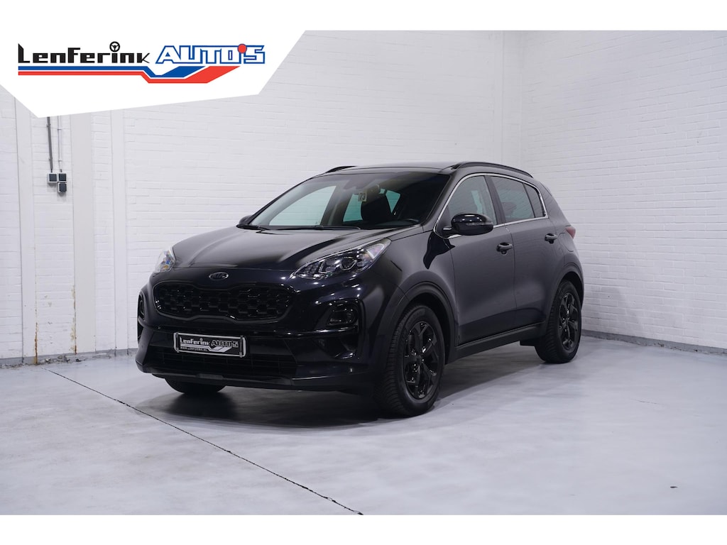 Kia Sportage 1.6 T-GDI Black Edition 1e Eig. NAP Panodak Navi Camera Leder Rijklaar + Fabrieksgarantie