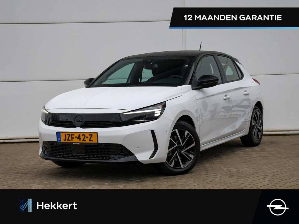 Opel Corsa GS 1.2 Turbo 100pk Automaat COMFORT-PACK | 16''LM | DODE HOEK | PDC + CAM. | APPLE-CARPLAY
