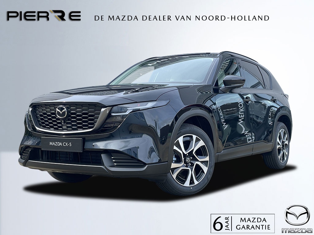 Mazda CX-5 2.5 E-SKYACTIV G 141PK AUTOMAAT Exclusive-Line | NAVI | BOSE | CAMERA | 6 JAAR GARANTIE! NAVI | APPLE CARPLAY / ANDROID 12,9 INCH MAZDA CONNECT-SCHERM