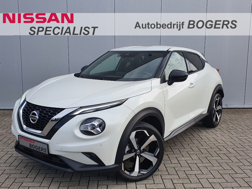 Nissan Juke 1.0 DIG-T Tekna Automaat Navigatie, Leder, 19"Lm, 360 Camera, Bose, Stoelverwarming, Climate Control, Cruise Control