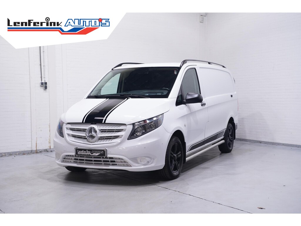 Mercedes-Benz Vito 116 CDI 163 pk Lang Airco, Navi, APK 04-2027 Trekhaak 2.000 kg, 17" LMV, PDC V+A, 2-Zits