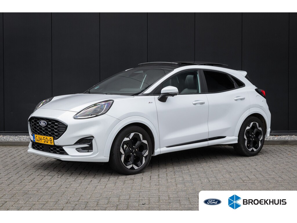 Ford Puma 1.0 EcoBoost Hybrid ST-Line X | Automaat | Panoramadak | Full LED | Adaptive Cruise | BLIS | 360 camera | B&O Audio | Elec. achterklep