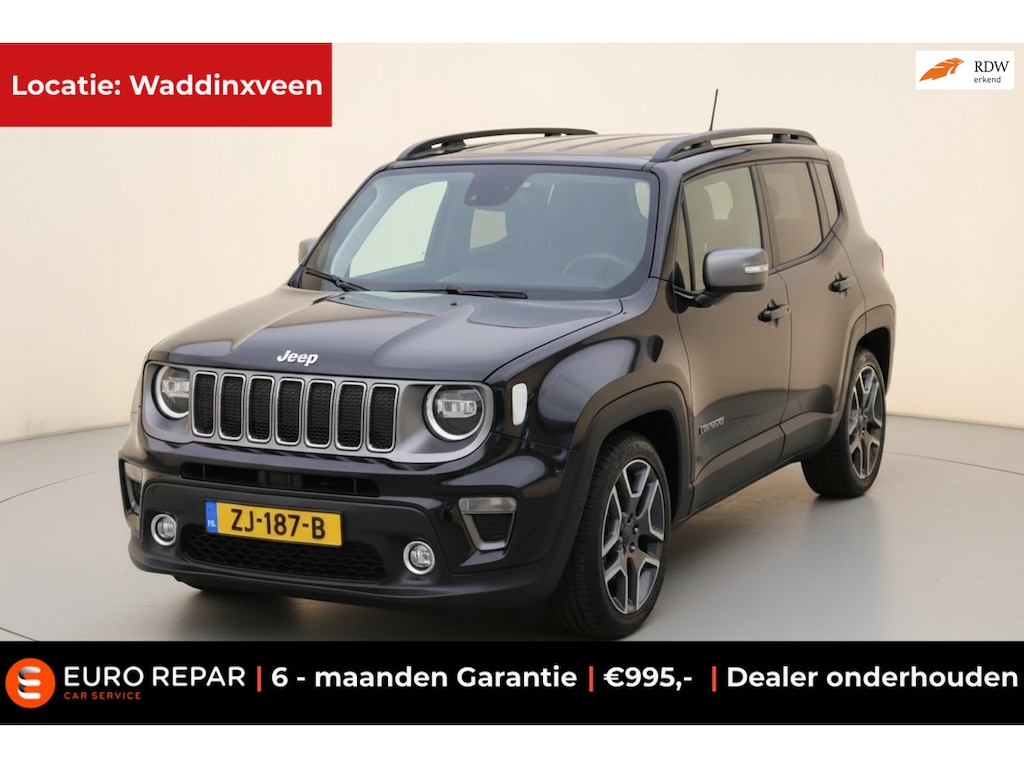Jeep Renegade 1.3T Limited NL-AUTO NAP CAMERA AUTOMAAT!