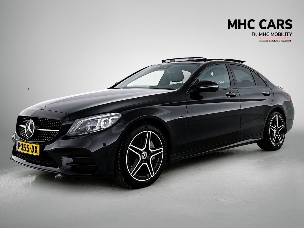 Mercedes-Benz C-klasse 300 e Business Solution AMG Limited | Leder | Panoramadak | Dodehoekassistent | 12 maanden BOVAG |