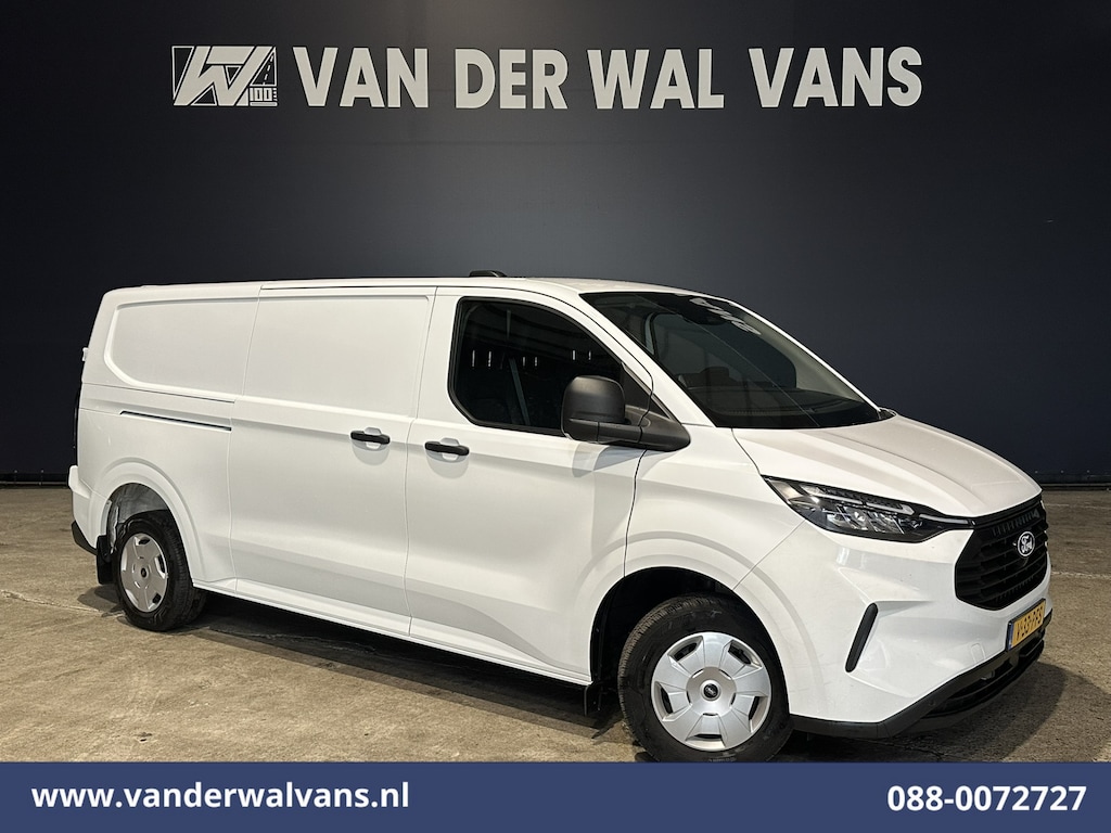 Ford Transit Custom 2.0 TDCI 136pk L2H1 Euro6 Airco | Camera | LED | Apple Carplay | Cruisecontrol Android Auto, Leder, Verwarmde voorruit, Parkeersensoren, Bijrijdersbank, 2740kg trekvermogen