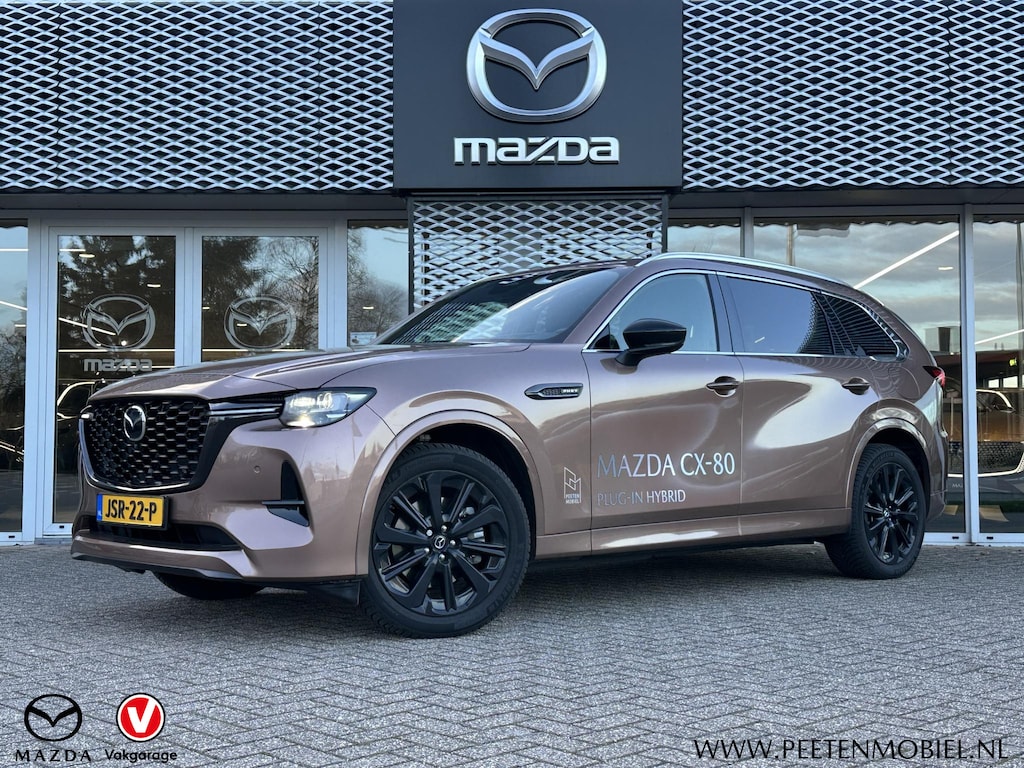 Mazda CX-80 2.5 e-SkyActiv PHEV Homura Plus | PANORAMA DAK | APPLE CARPLAY & ANDROID AUTO | CRUISE CONTROL |