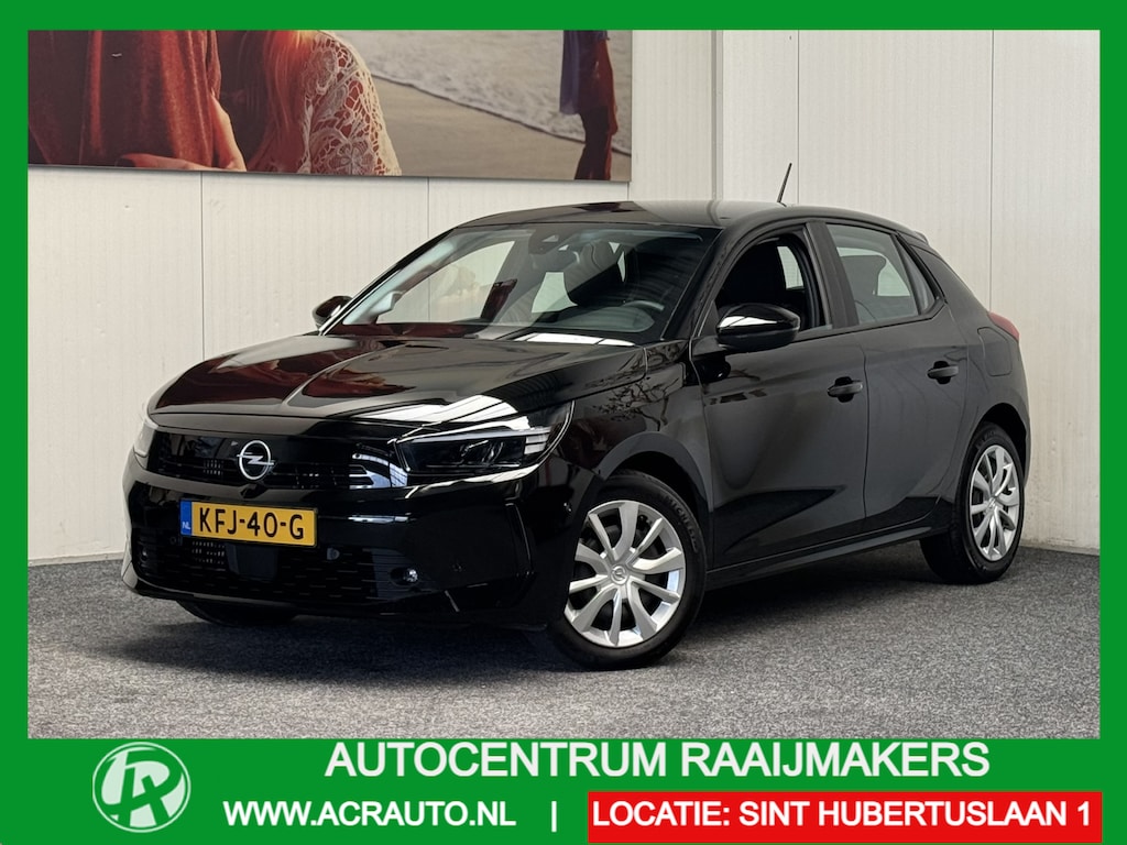 Opel Corsa 1.2 TURBO EDITION 15 STUKS OP VOORRAAD !! NAVIGATIE VIA APPLE CARPLAY/ANDROID CRUISE CONTROL RIJSTROOKSENSOREN DODEHOEKSENSOREN ACHTERUITRIJCAMERA ZEER MOOI !!