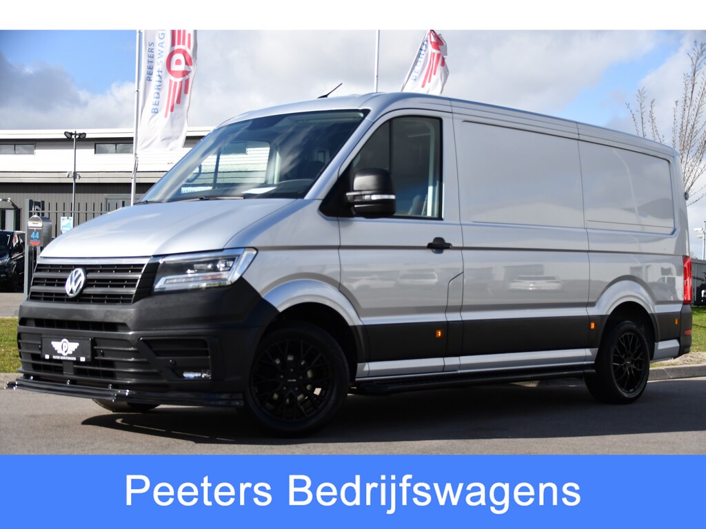 Volkswagen Crafter 35 2.0 TDI L3H2 Highline PB Edition Adaptieve Cruise, Camera, Carplay, Clima, LED, Stoelverwarming, Multimedia, Sensoren, Uniek!
