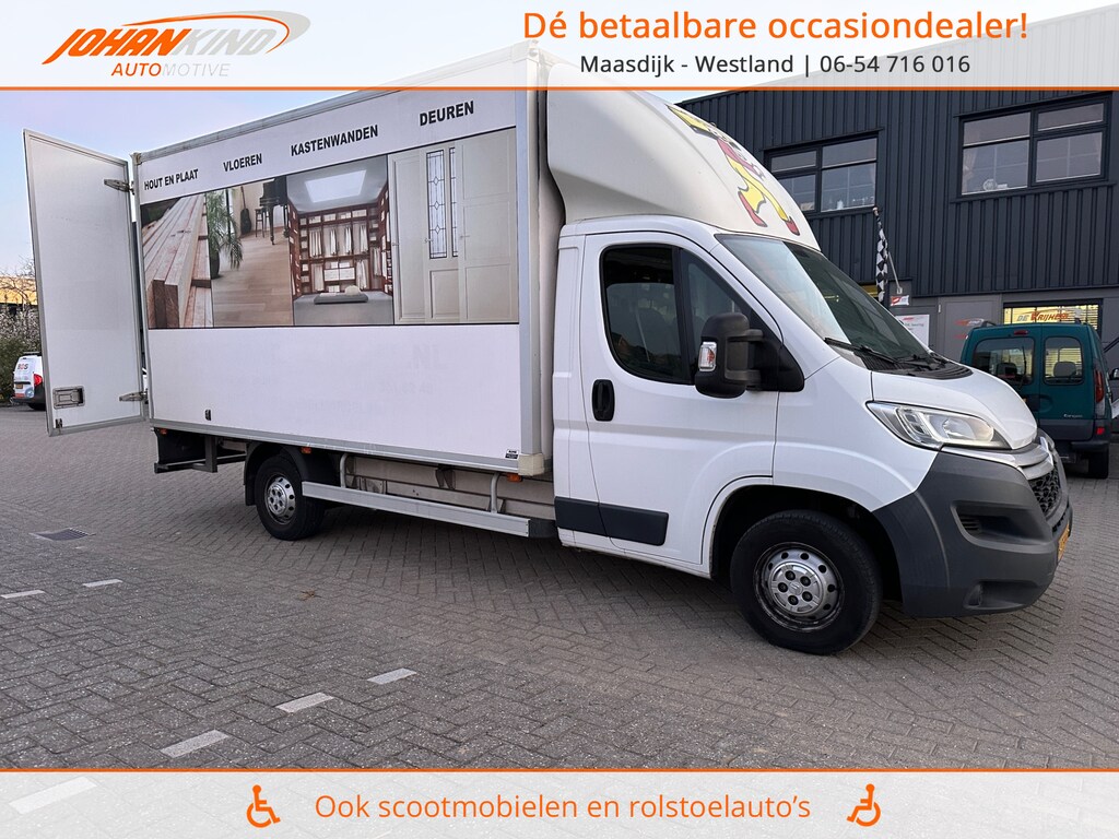 Citroën Jumper 35 2.2 HDI L3 Meubelwagen v/d 1e eigenaar in nieuw staat. met NAP! AIRCO! i.v.m vakantie mag hij nu weg van € 21.950 Nu € 19.950,-