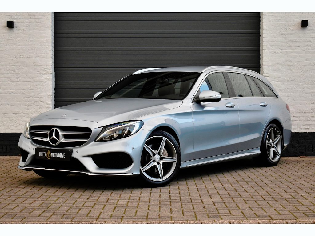 Mercedes-Benz C-klasse Estate 180 AMG-Line | LED | Leder | Cruise |
