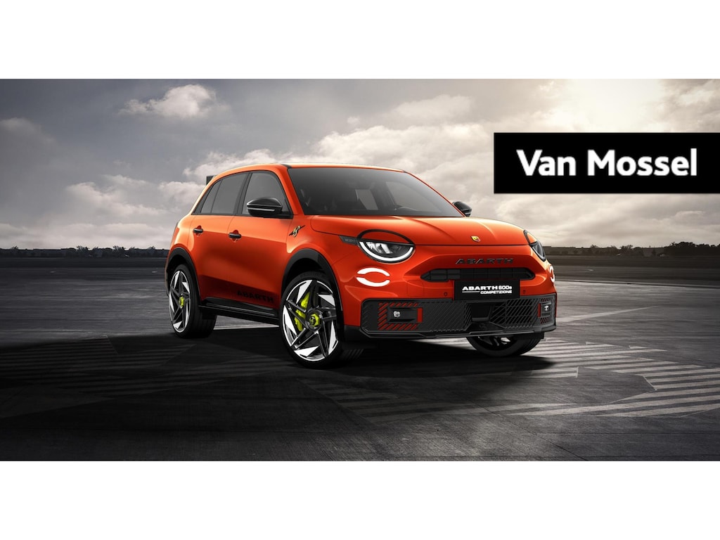 Fiat Abarth 600e Competizione 54 kWh | Te Bestellen | 280 PK | Torsen Sperdifferentieel | Sabelt Kuipstoelen |