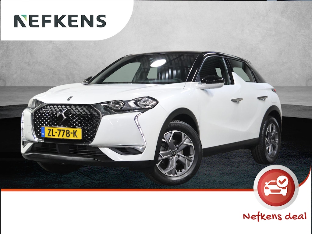 DS 3 Crossback 1.2 100PK Business | AppleCarPlay/AndroidAuto | Armsteun | Bluetooth | LED | Navigatie | Climate Control | Cruise Control | Keyless | DAB Radio | Privacy Glass | Parkeersensoren | Isofix |