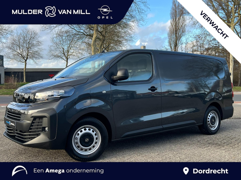 Opel Vivaro-e Electric L3 75 kWh 136pk | 8 jaar garantie | 0% financial lease| Houten afwerking laadruimte | NAVI | Apple Carplay | Android Auto | Parkeersensoren voor- en achter | Achteruitrijcamera | Dode hoek detectie | Mistlampen | Licht- en regensensor | Automatische verlichting | Digital cockpit | Tussenwand comfort met raam | Reservewiel | van €48.710 voor €37.695 ex. BTW rijklaar