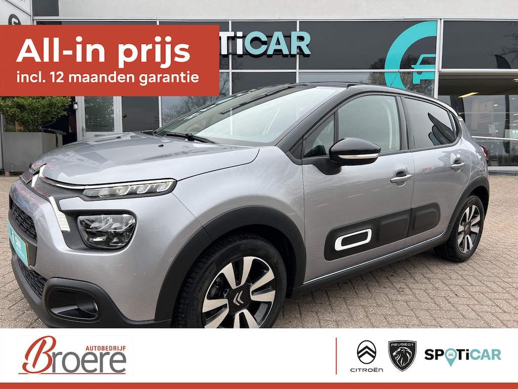 Citroën C3 1.2 83pk Shine | Nieuwe Distributie, Navigatie via apple carplay of android auto