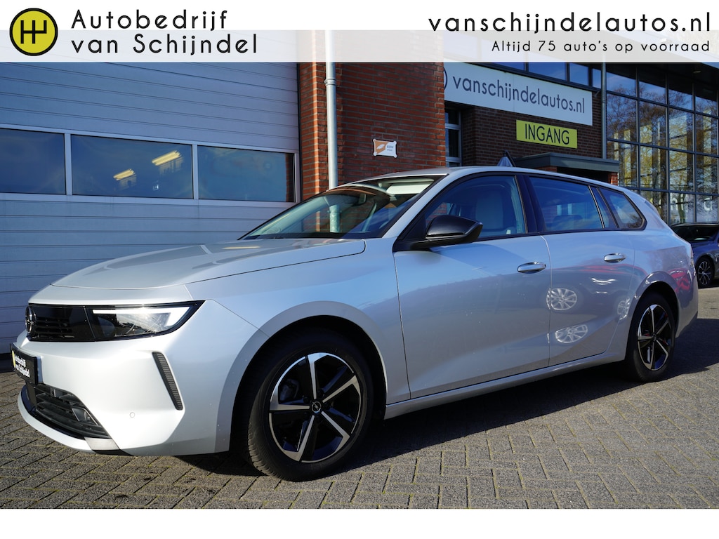 Opel Astra Sports Tourer 1.2 TURBO EDITION SPORT APRIL 2024 KEURIGE NETTE STAAT FULL LED ADAPTIEVE CRUISE NAVIGATIE ANDROID/APPLECARPLAY PARKEERSENSOREN V+A 16INCH LMV BLUETOOTH ENZ...