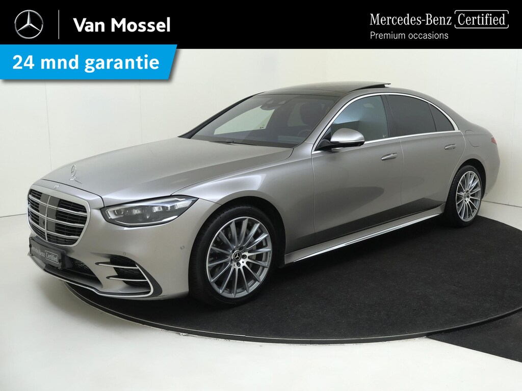Mercedes-Benz S-klasse 580 e AMG Line / 360Graden-Camera / Memory-Stoelen / Panaromadak / Stoelventilatie /