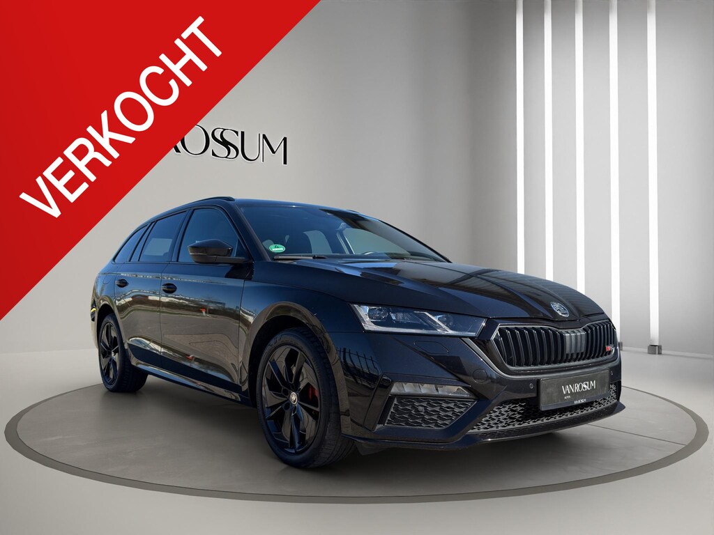 Skoda Octavia Combi 1.4 TSI RS iV PHEV Business Pano | Head-Up | Led | Stuur verw. | Parksensoren | CarPlay