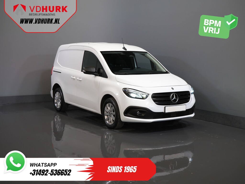 Mercedes-Benz Citan 112 CDI 3 Pers./ LED/ Stoelverw./ Carplay/ Camera/ Navi/ PDC/ Cruise/ LMV